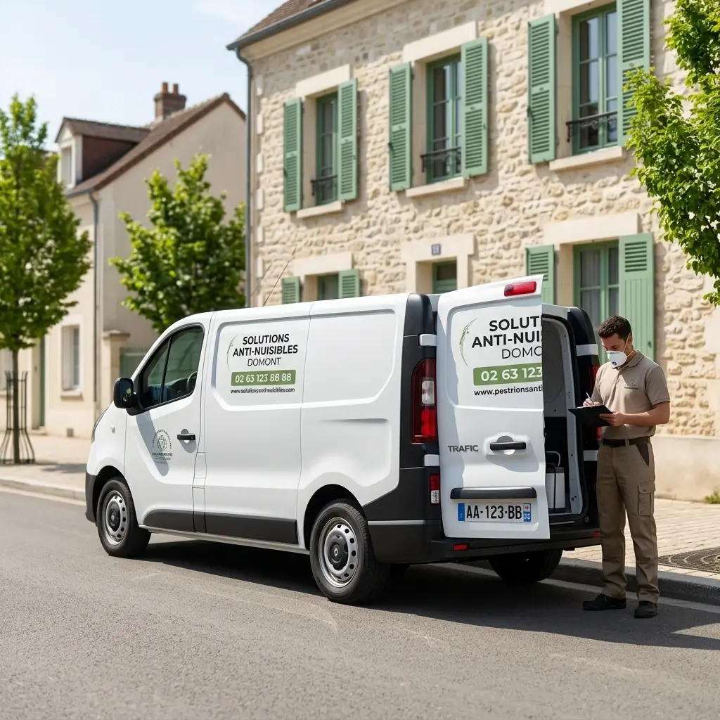 Comment se déroule l'intervention à Domont ?