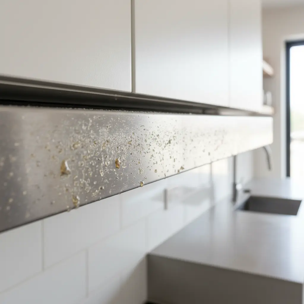 Un film gras sur les surfaces