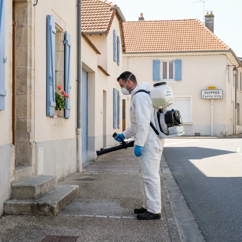 Comment se déroule l'intervention à Suippes ?