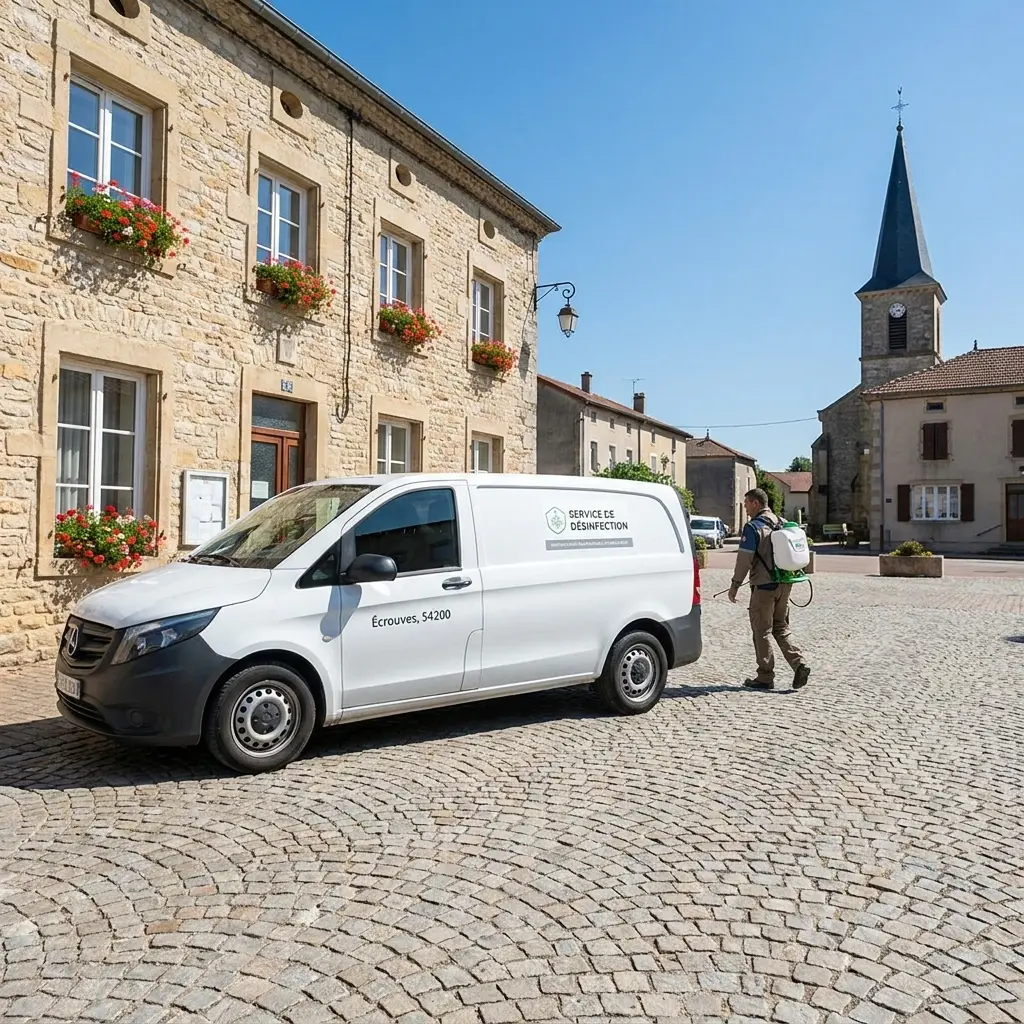 Comment se déroule l'intervention à Écrouves ?