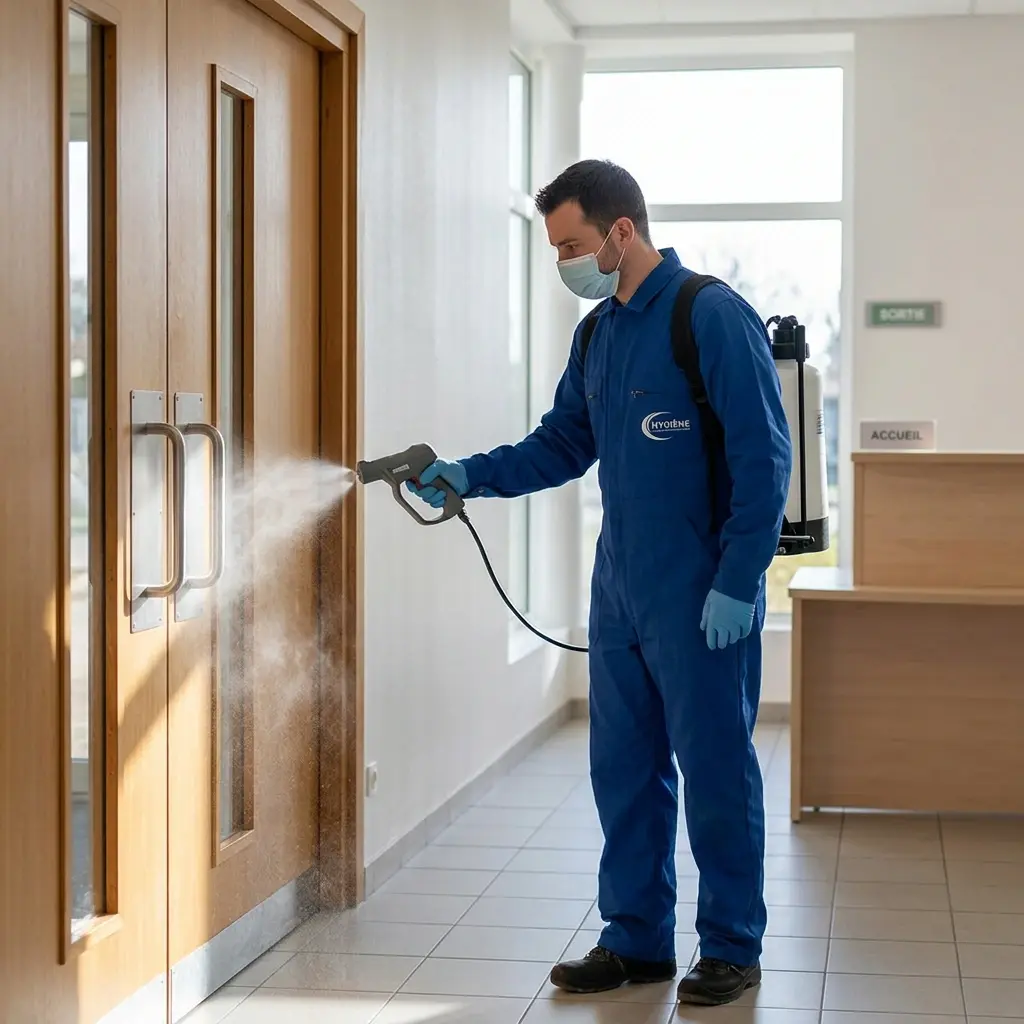Un service de désinfection professionnel et durable