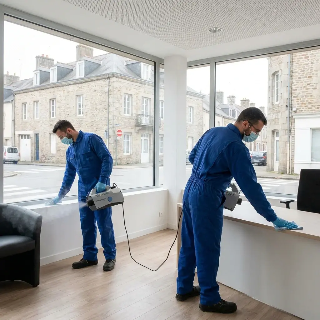 Notre méthode de désinfection professionnelle