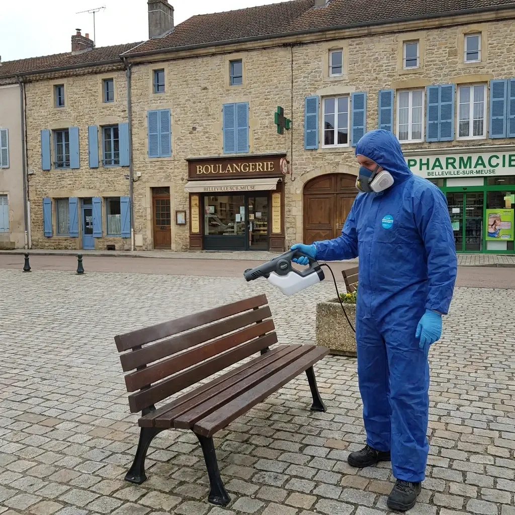 Prévenir la contamination et maintenir l'hygiène à Belleville-sur-Meuse