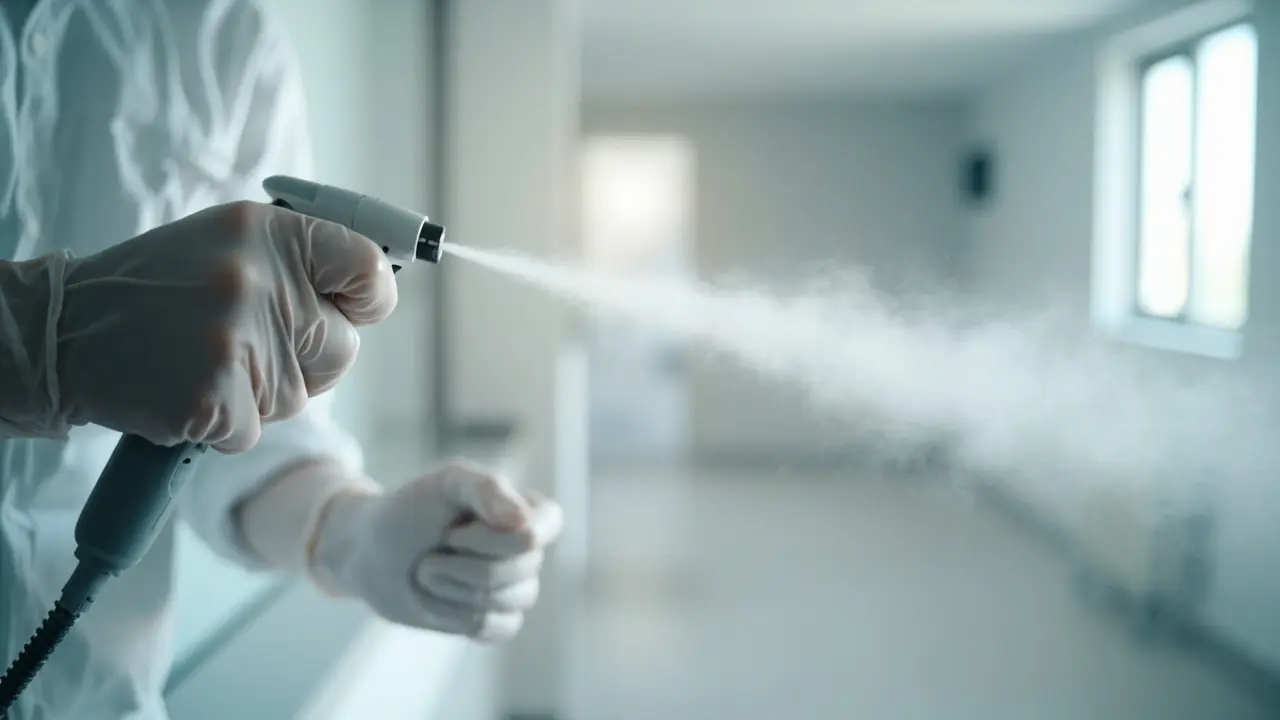 Comment se déroule la désinfection à L'Hôpital ?