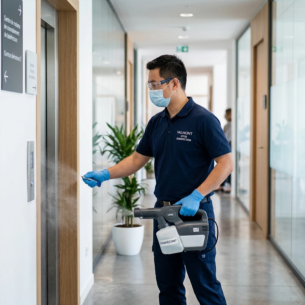 Un service professionnel pour un intérieur totalement assaini