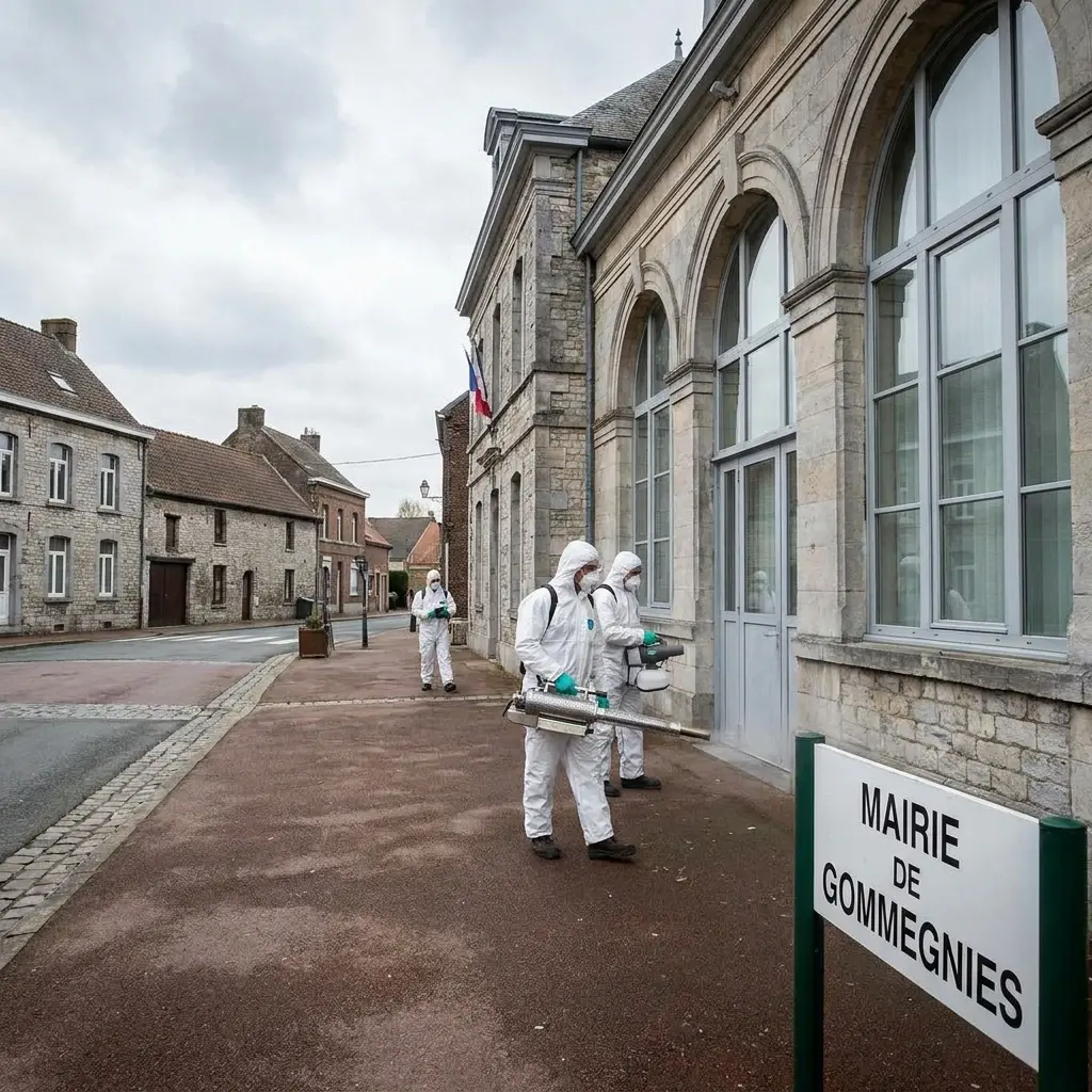 Besoin d'une désinfection rapide à Gommegnies ?