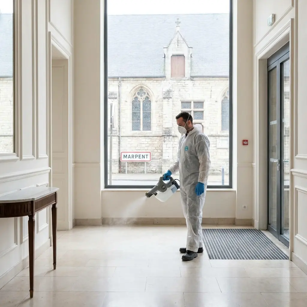 Pourquoi faire appel à nos services de désinfection à Marpent