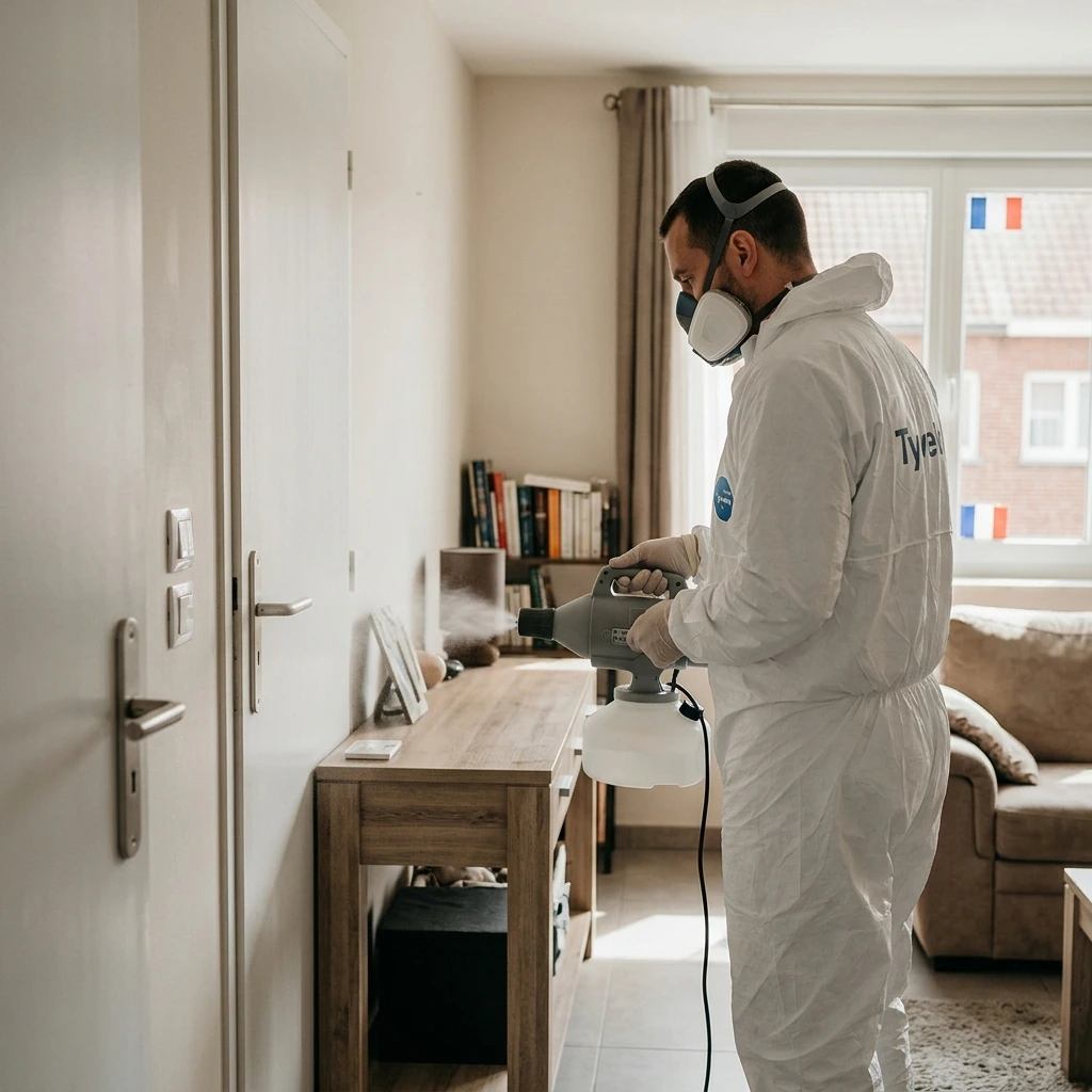 Comment se déroule la désinfection à Hornaing ?