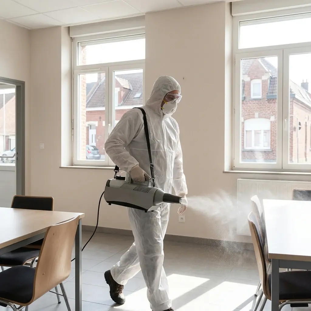 Bons réflexes avant, pendant et après la désinfection