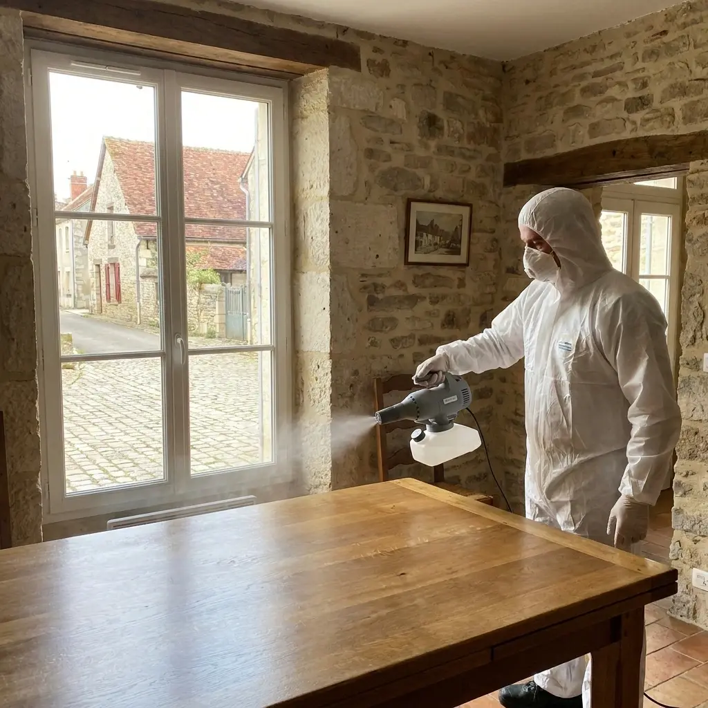 Restez protégés grâce à une désinfection professionnelle à Râches