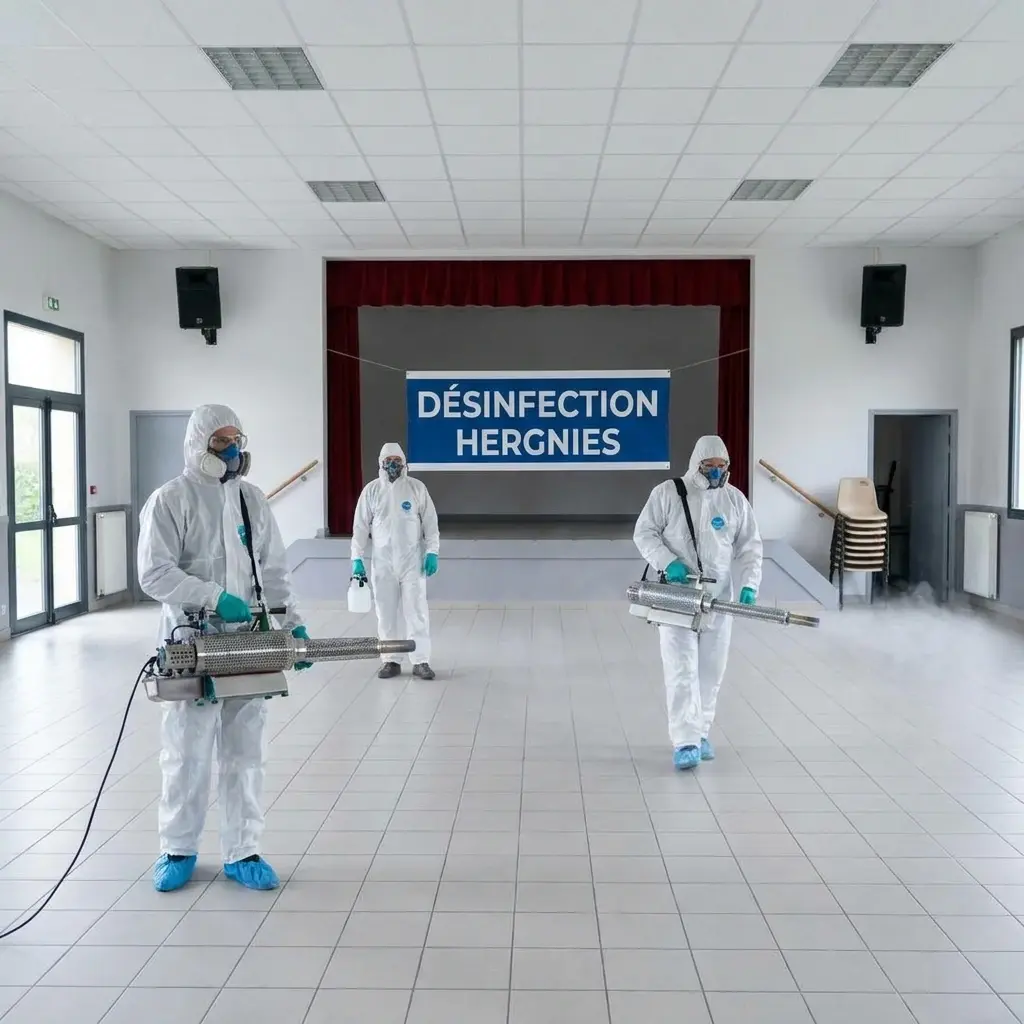 Pourquoi nous choisir pour votre désinfection à Hergnies
