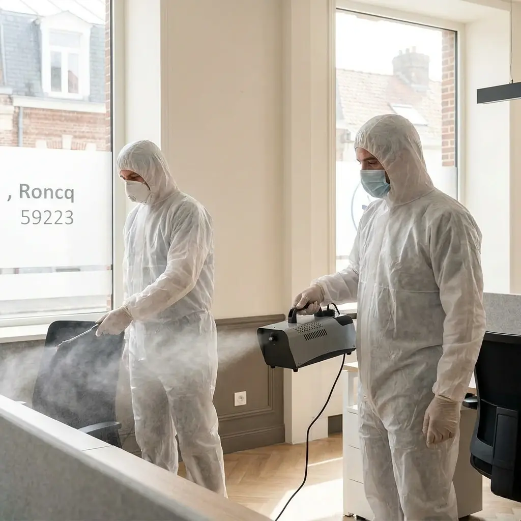 Comment se déroule l'intervention à Roncq ?