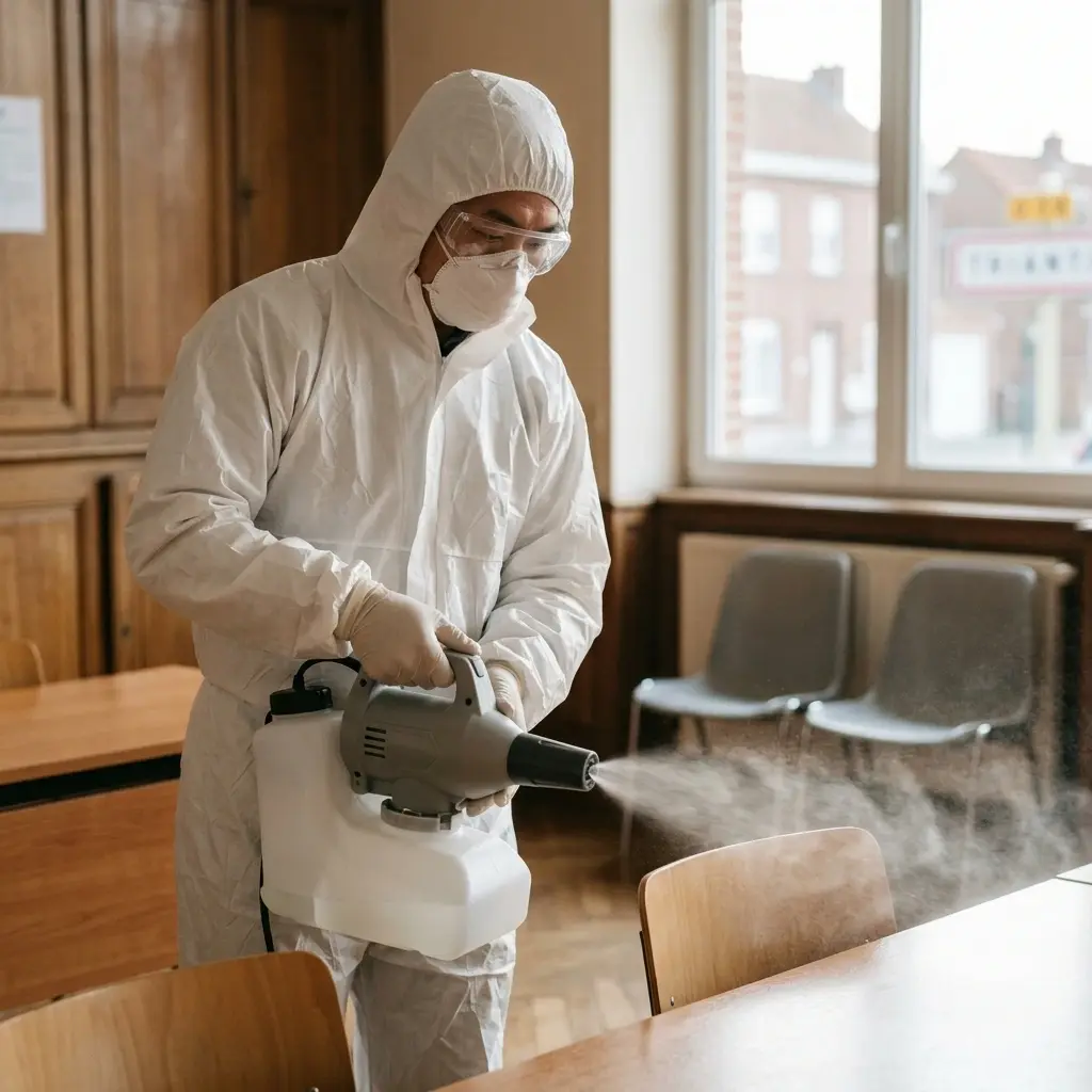 Un protocole de décontamination strict et efficace
