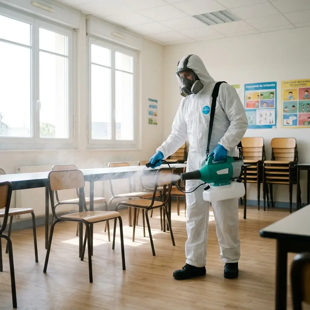 L'assurance d'un espace décontaminé et durablement protégé