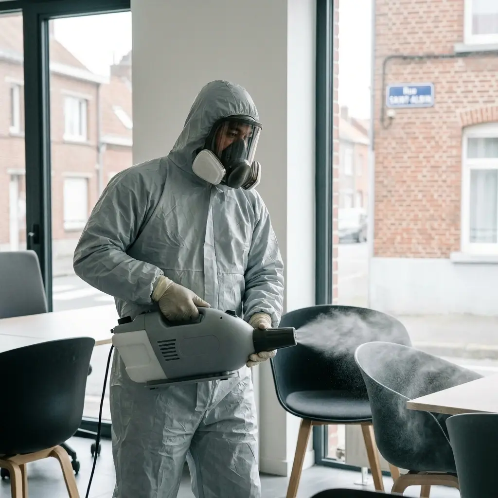 Un protocole de décontamination strict et efficace