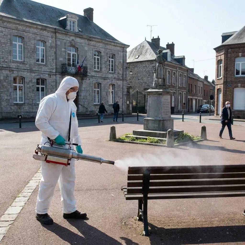 Notre approche de désinfection à Le Quesnoy
