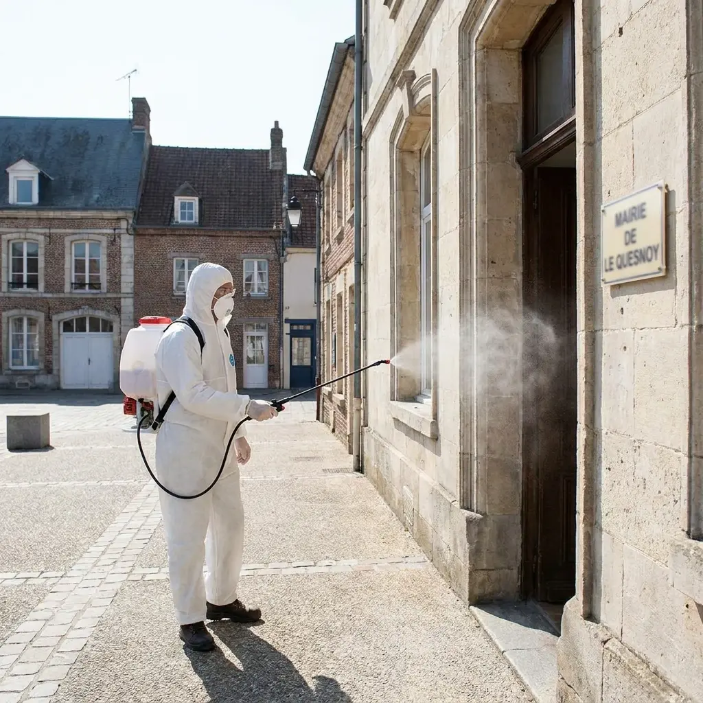 Comment se déroule l'intervention à Le Quesnoy ?