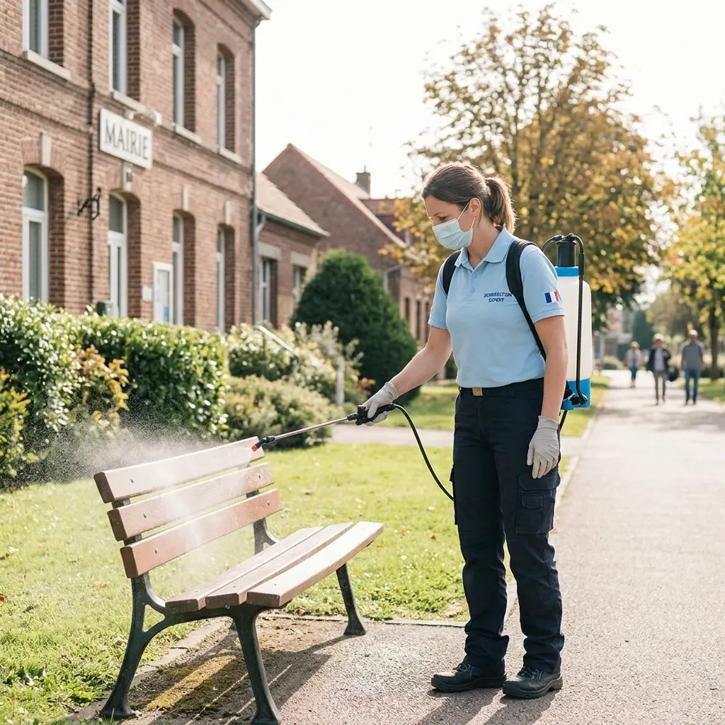 Pourquoi choisir notre expertise en désinfection à Courchelettes ?