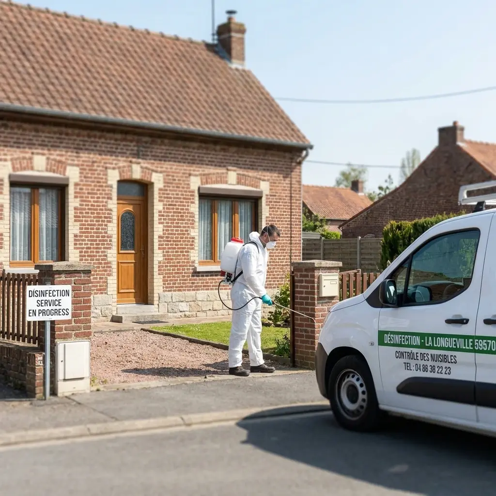 Désinfection La Longueville (59570)