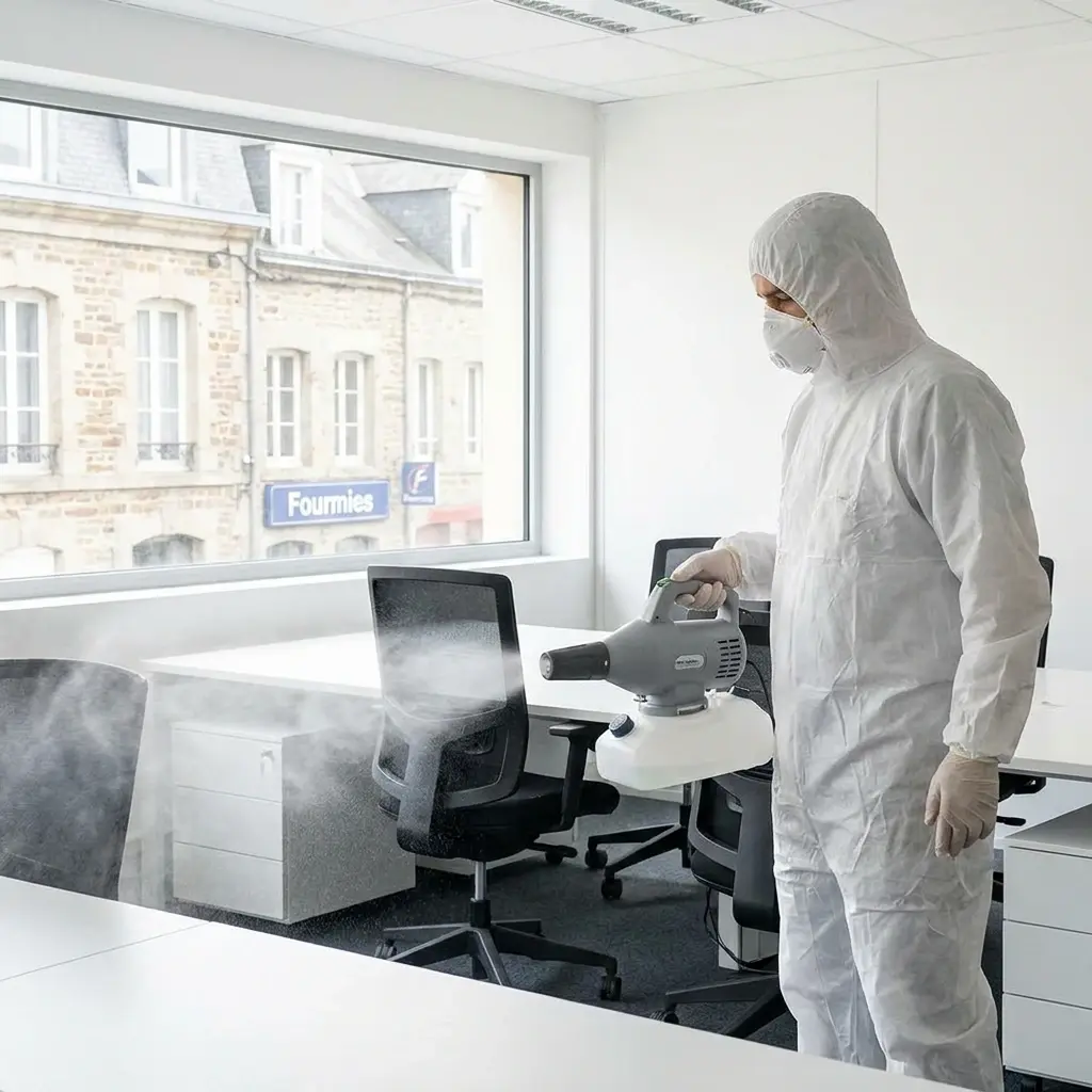 Notre approche technique pour une désinfection totale