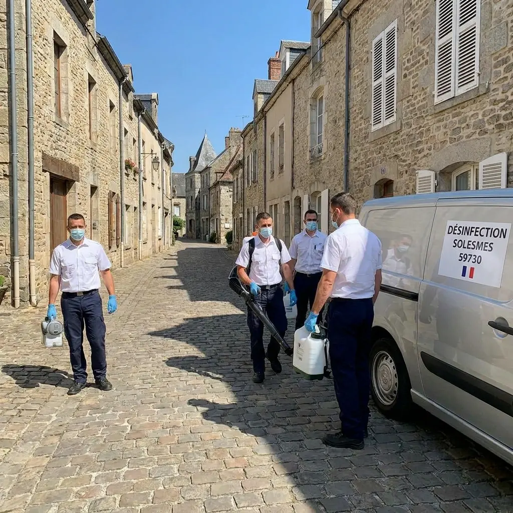 Pourquoi nous choisir pour votre désinfection à Solesmes ?