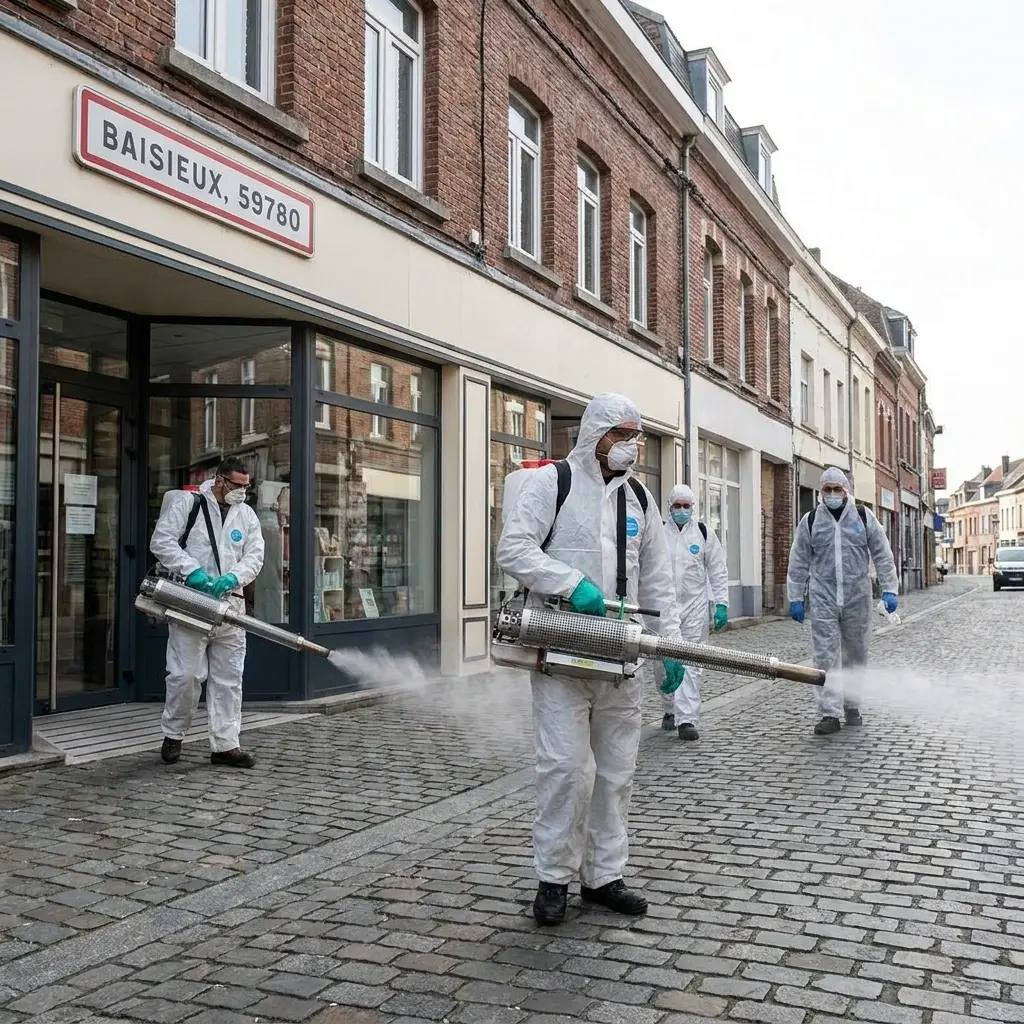 Pourquoi nous choisir pour votre désinfection à Baisieux ?