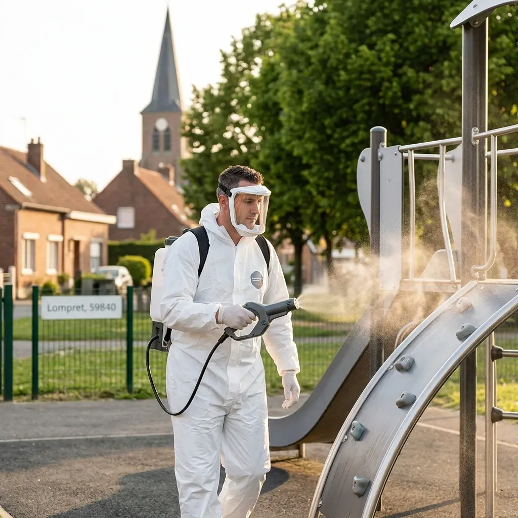 Pourquoi nous choisir pour votre désinfection à Lompret ?