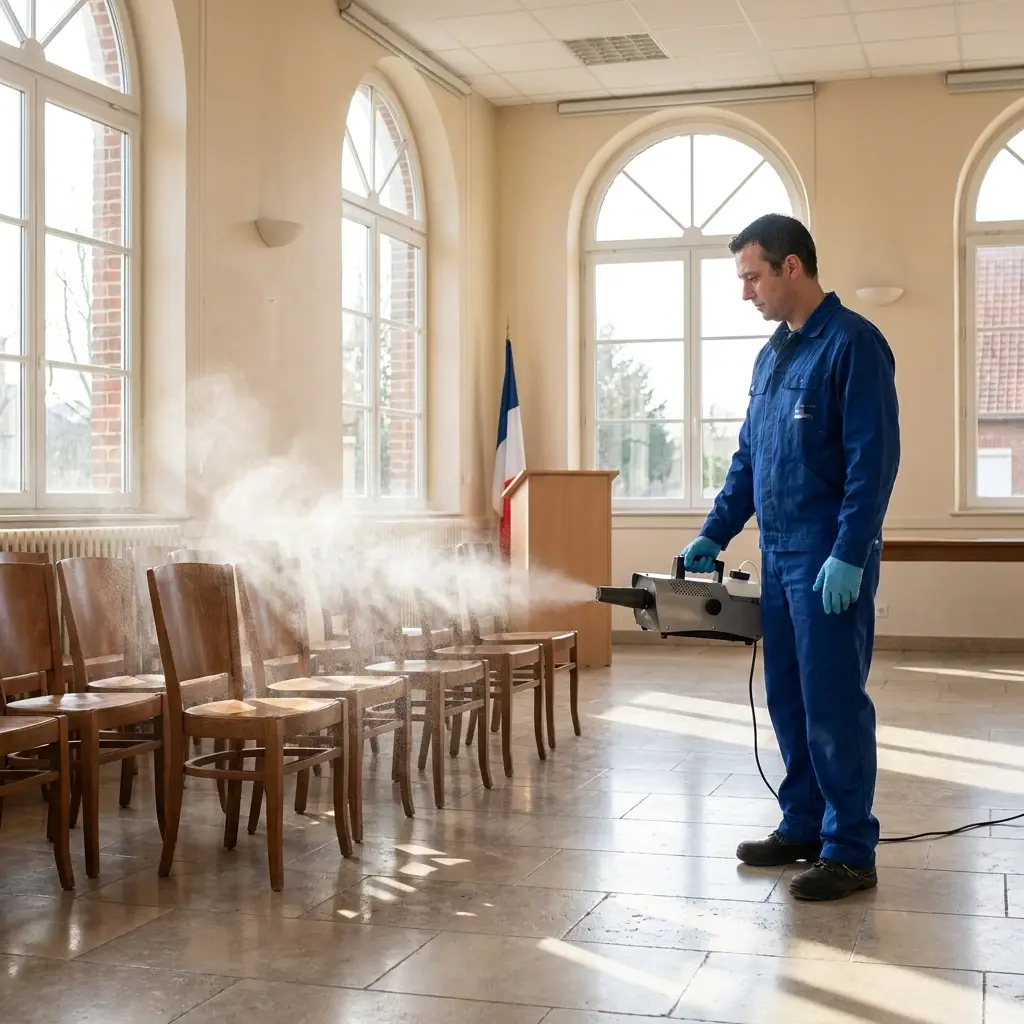 Un protocole de décontamination rigoureux et efficace