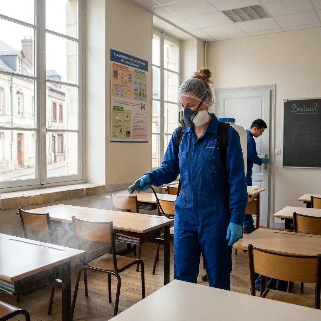 Pourquoi nous choisir pour votre désinfection à Breteuil