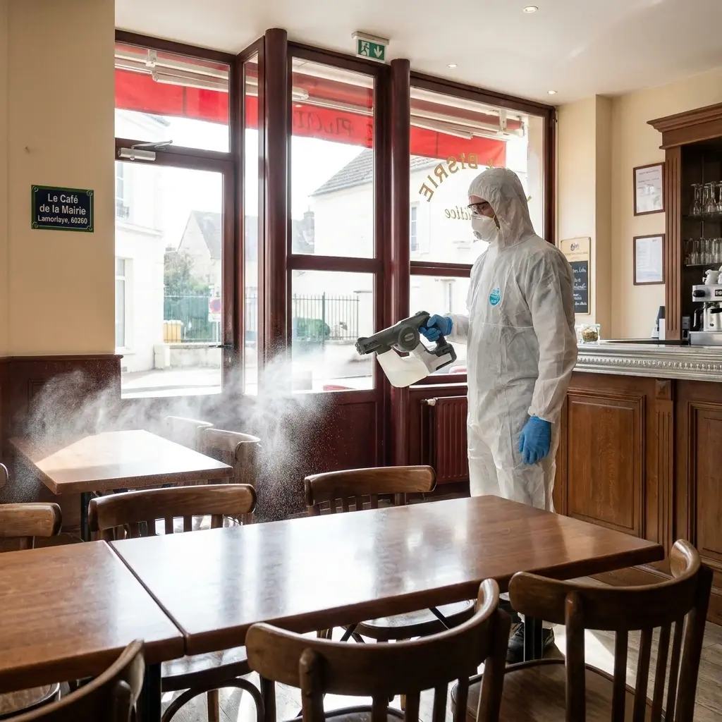 Comment se déroule l'intervention à Lamorlaye ?