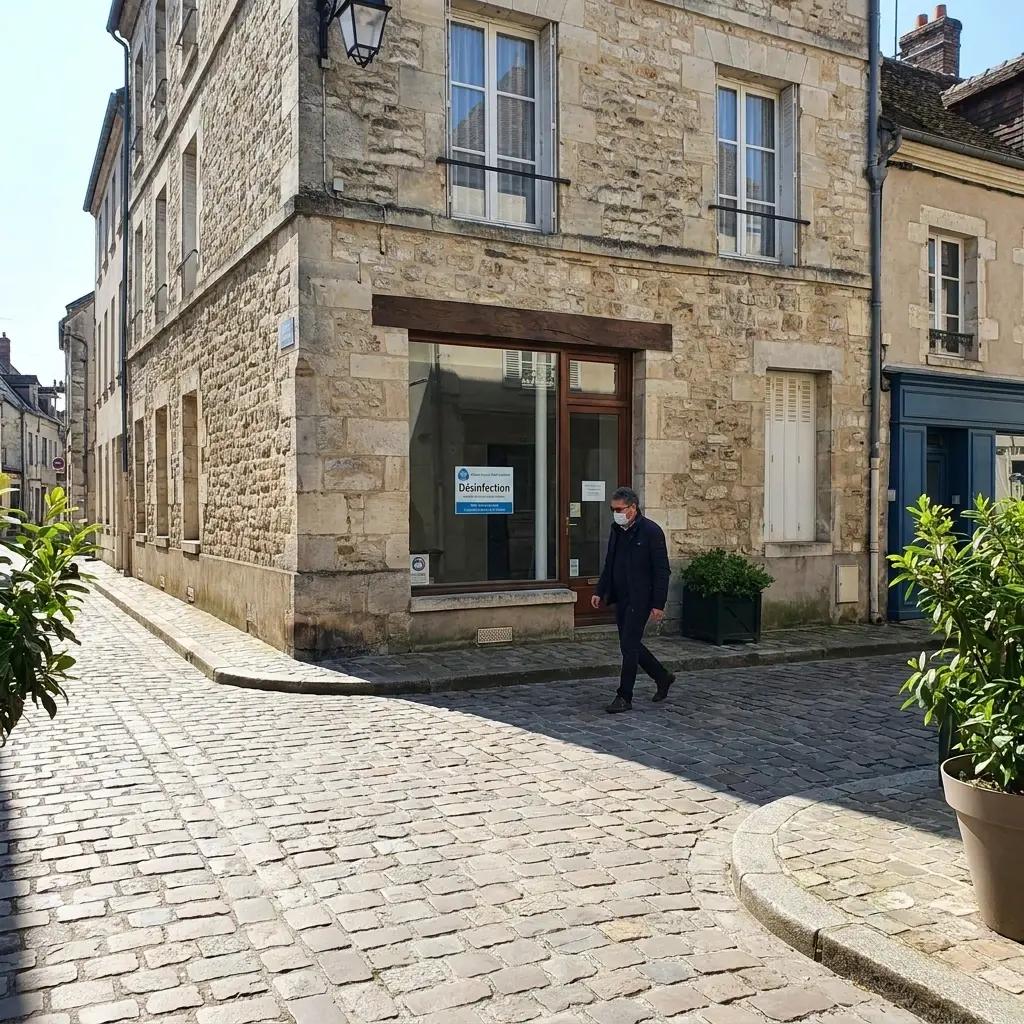 Comment se déroule la désinfection à Senlis ?