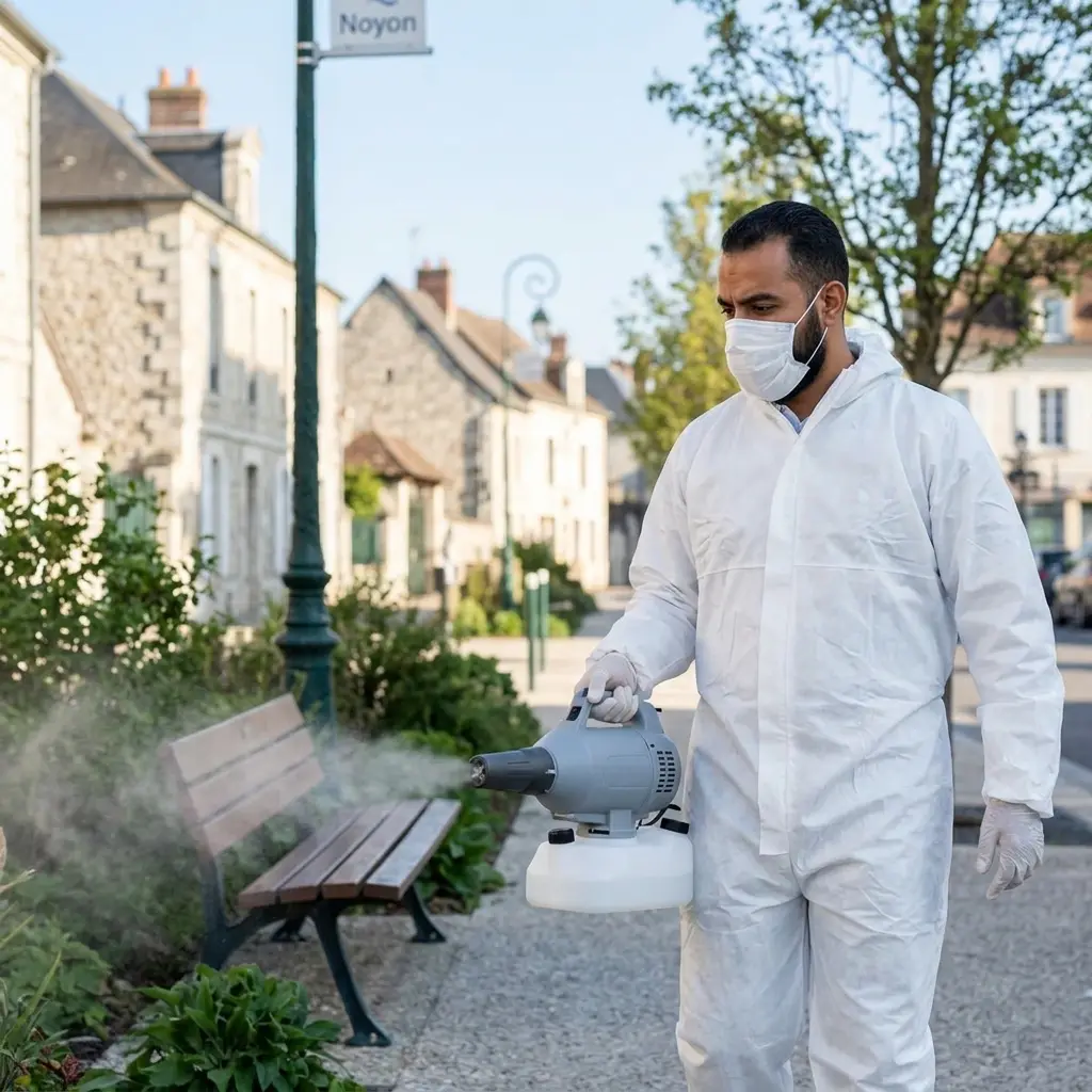 Besoin d'une désinfection rapide à Noyon ?