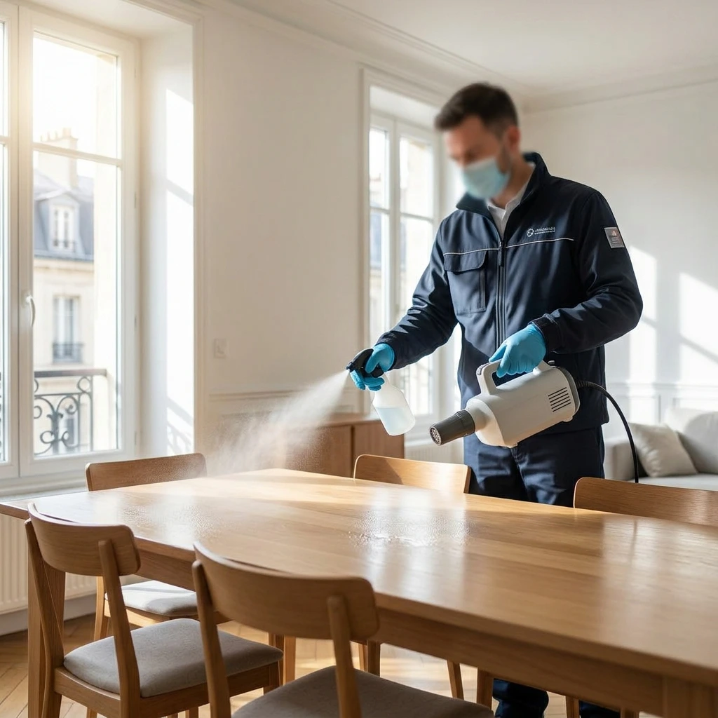 Comment se déroule la désinfection à Noailles ?