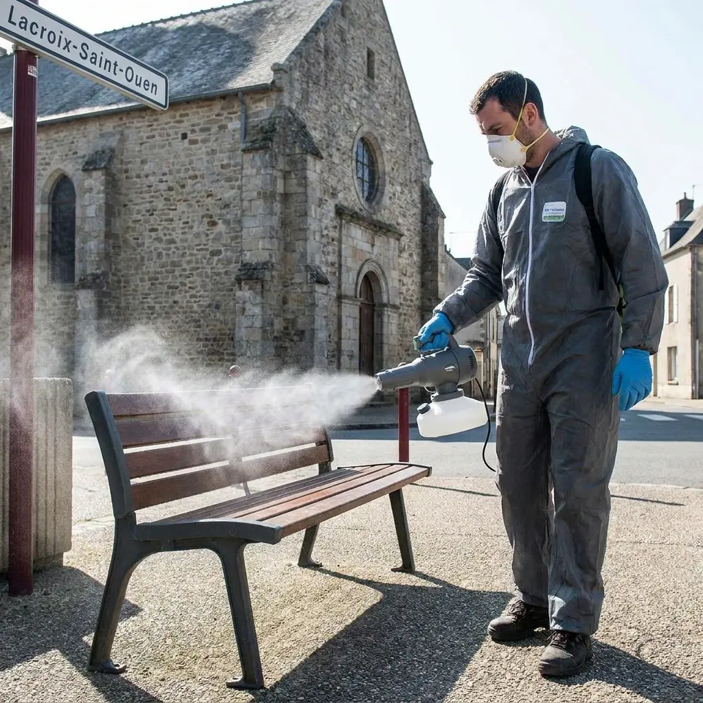 Comment se déroule l'intervention à Lacroix-Saint-Ouen ?