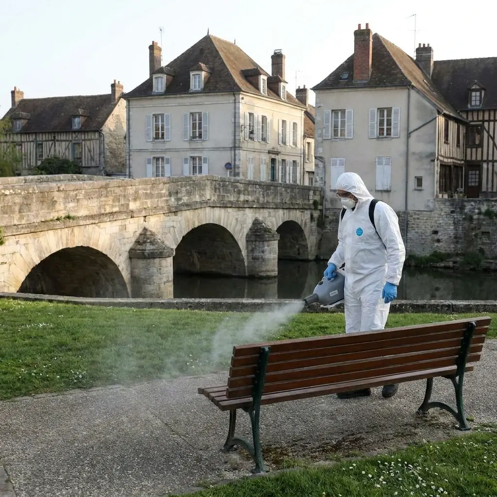 Comment se déroule la désinfection à Pont-Sainte-Maxence ?