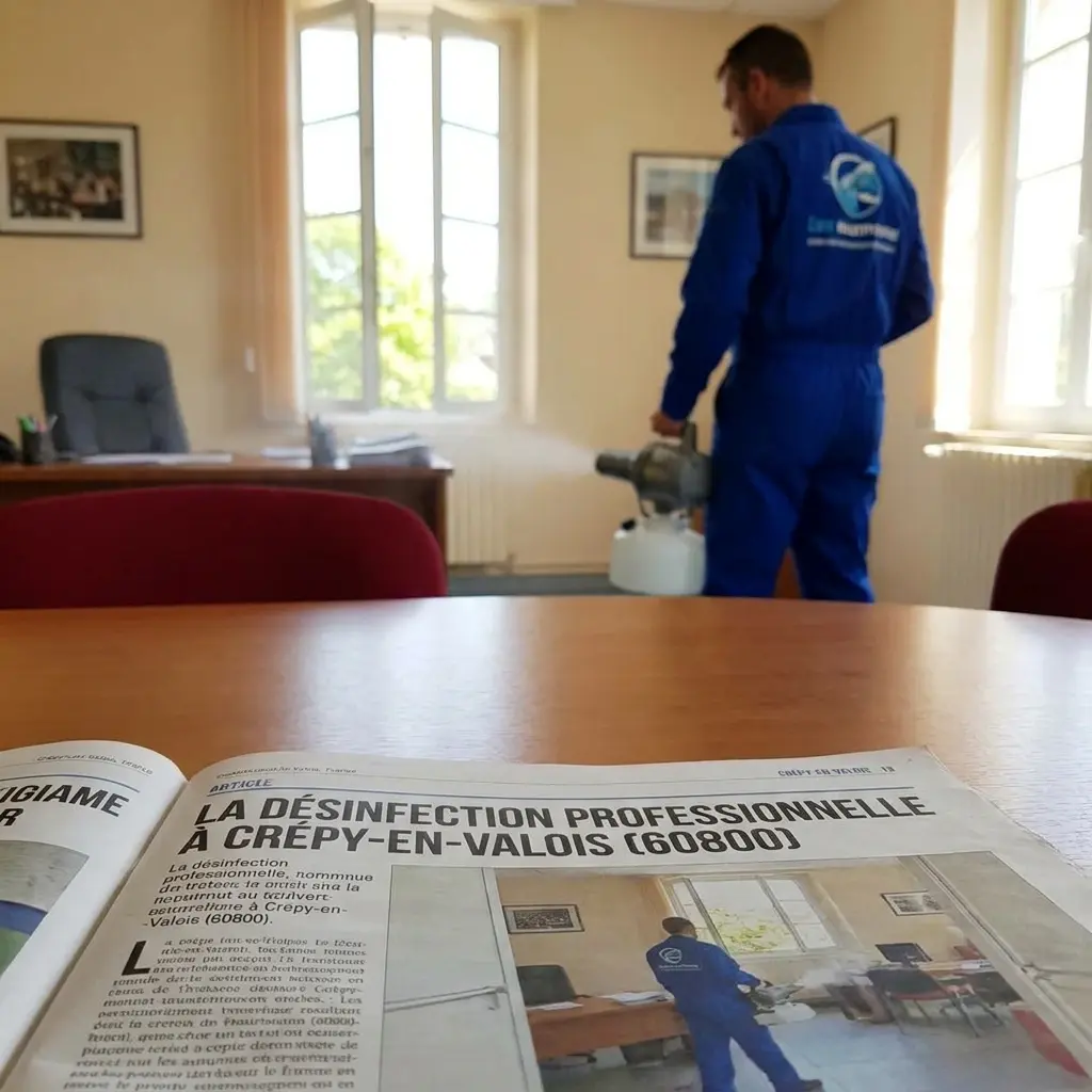 Besoin d'une désinfection rapide à Crépy-en-Valois ?