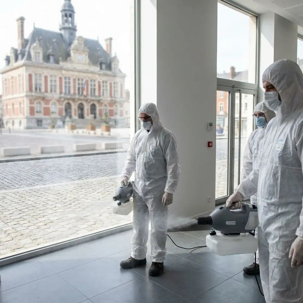 Un protocole de décontamination rigoureux et sécurisé