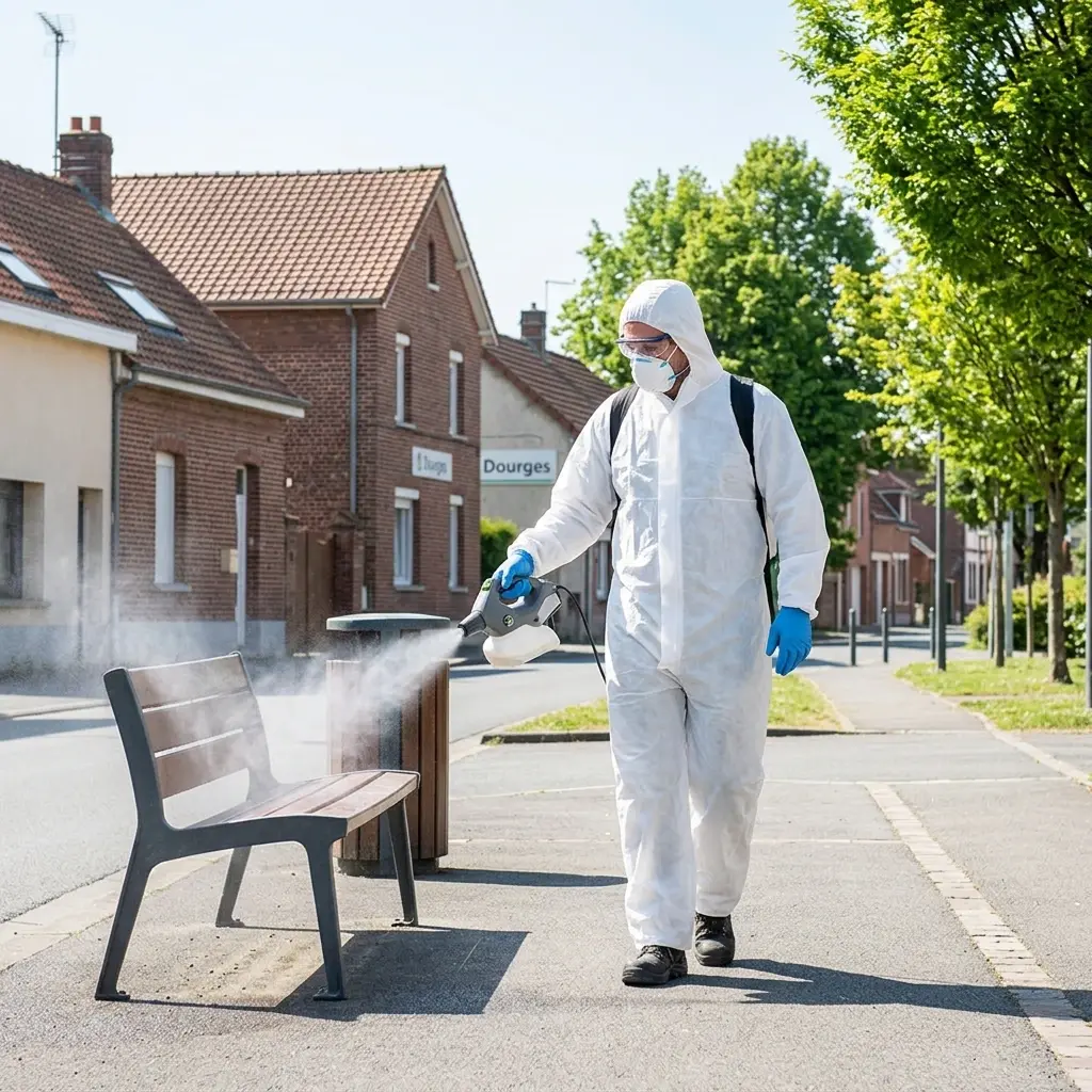 Comment se déroule l'intervention à Dourges ?
