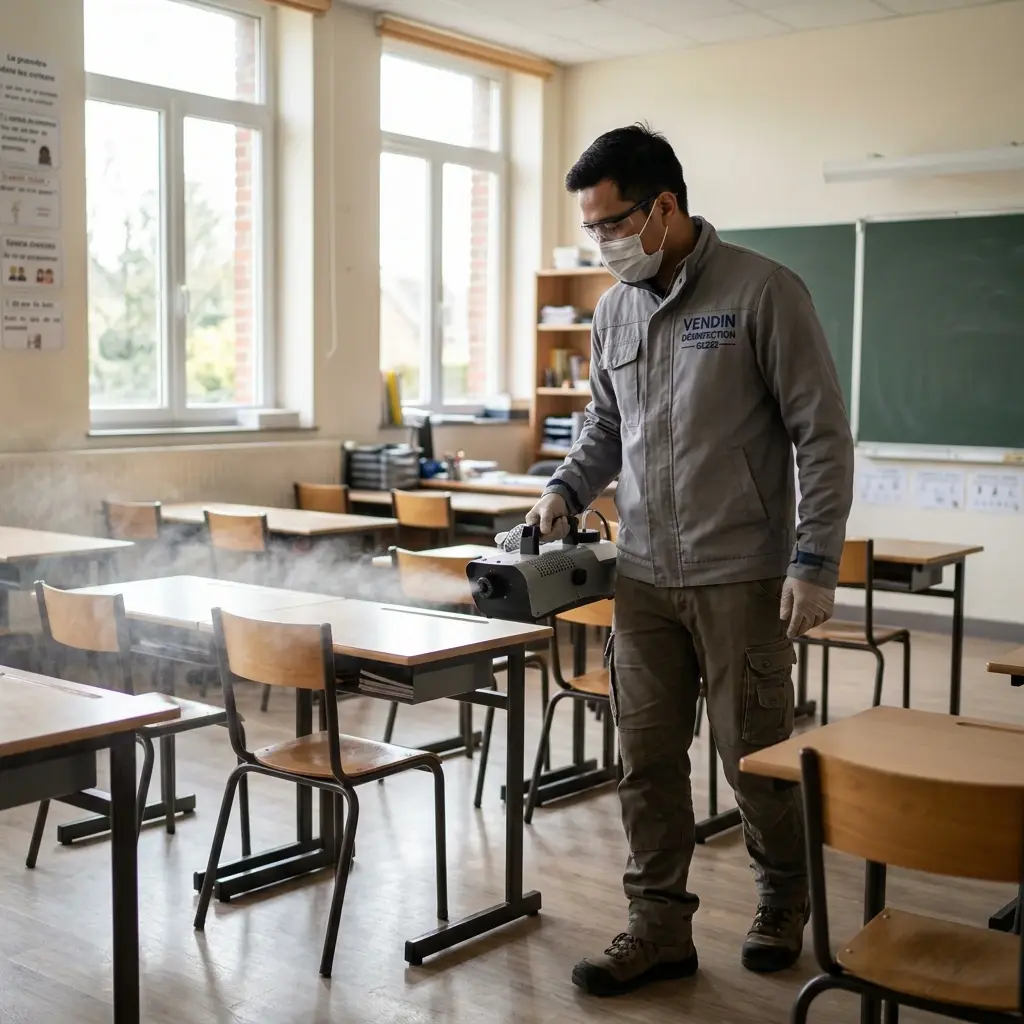 Comment se déroule l'intervention à Vendin-lès-Béthune ?