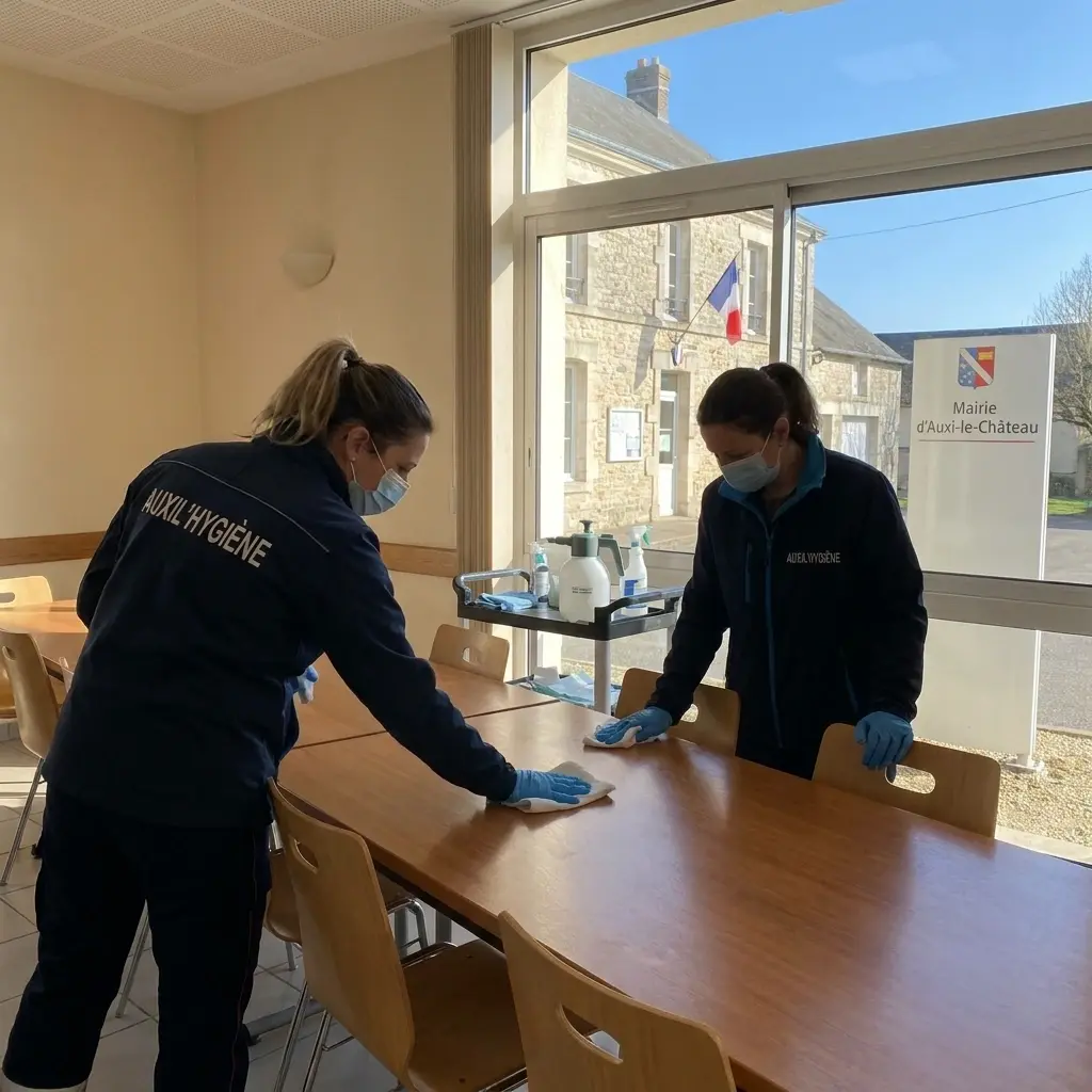 Comment se déroule l'intervention à Auxi-le-Château ?
