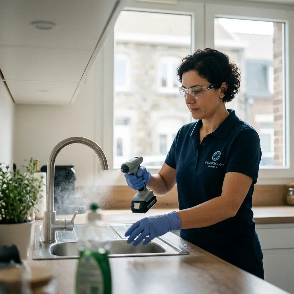 Un protocole de décontamination rigoureux et efficace