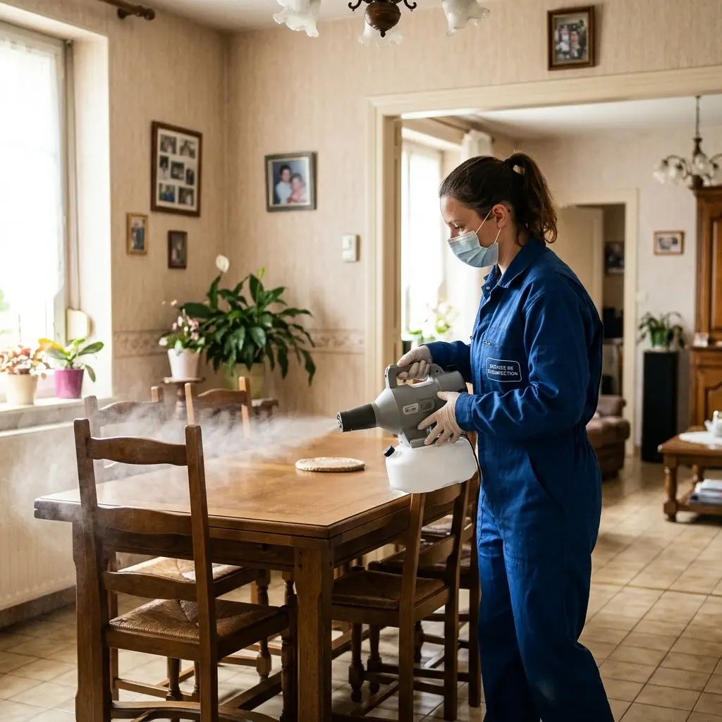 Comment se déroule la désinfection à Bruay-la-Buissière ?