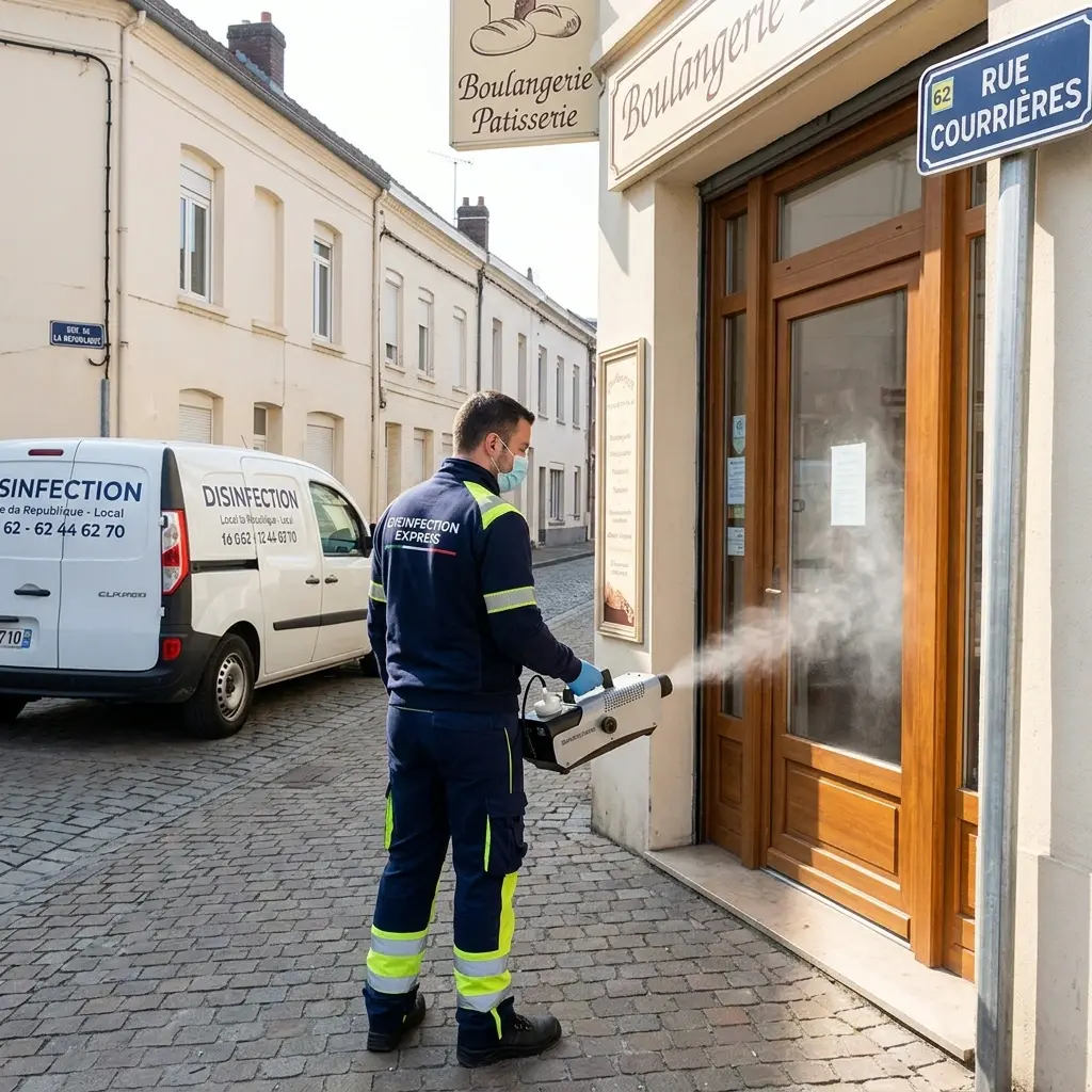 Prévenir la contamination dans vos locaux à Courrières