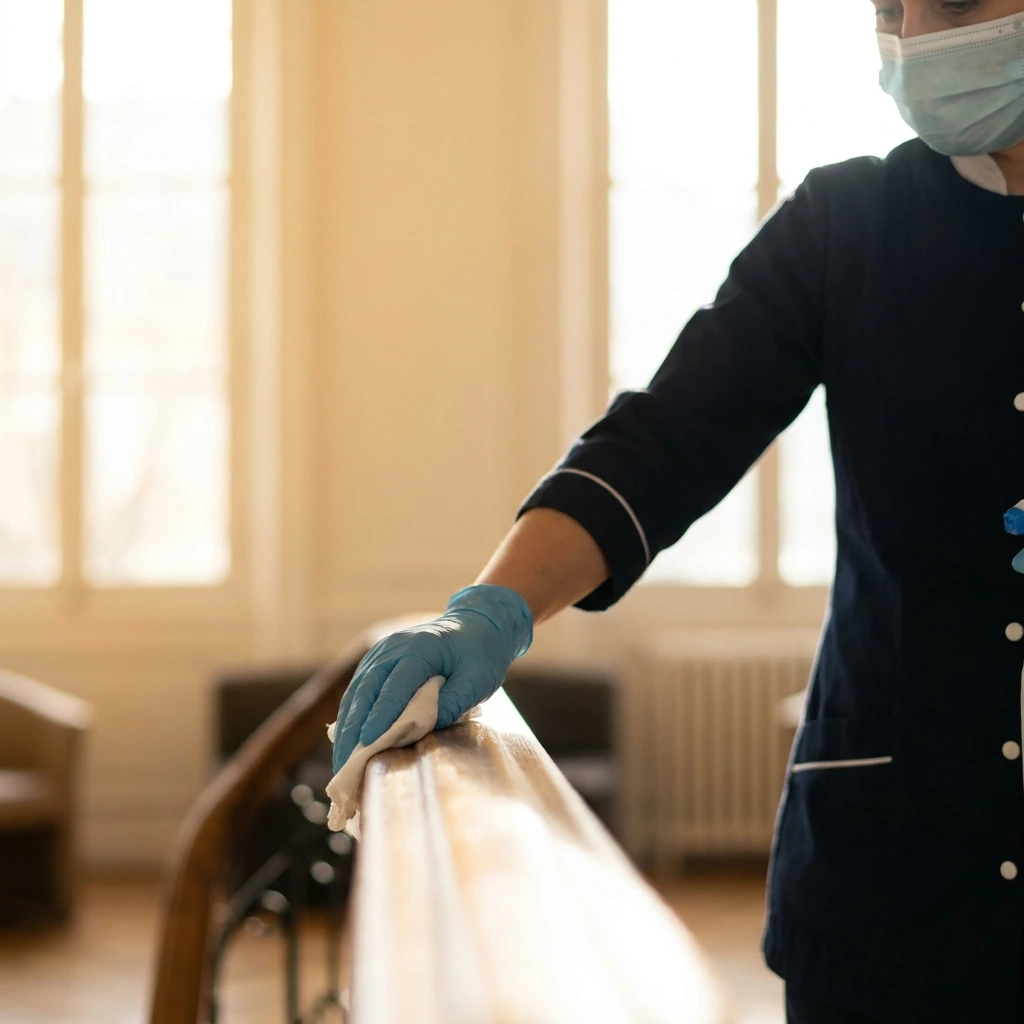 Un protocole de décontamination rigoureux et efficace