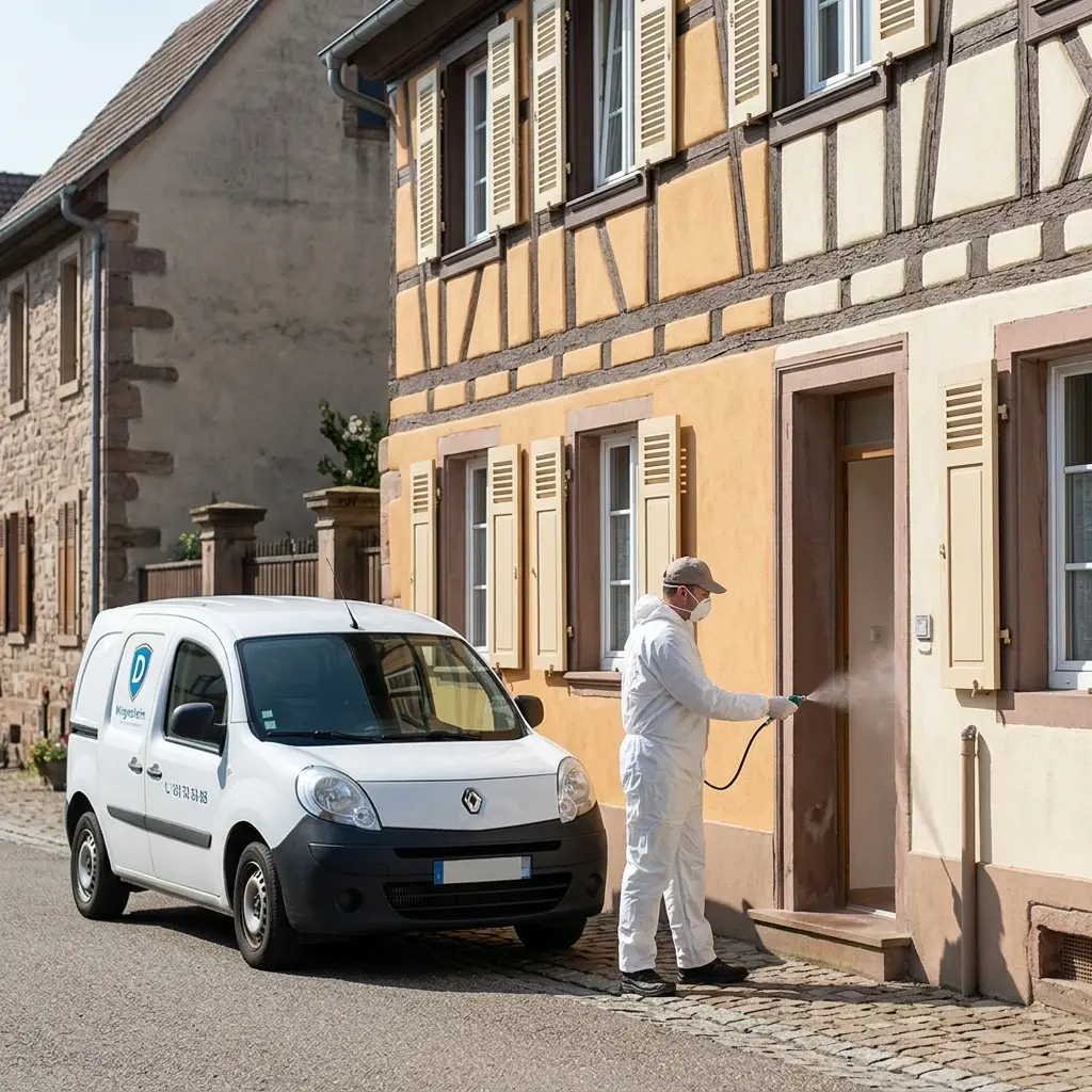 Comment se déroule l'intervention à Wingersheim les Quatre Bans ?