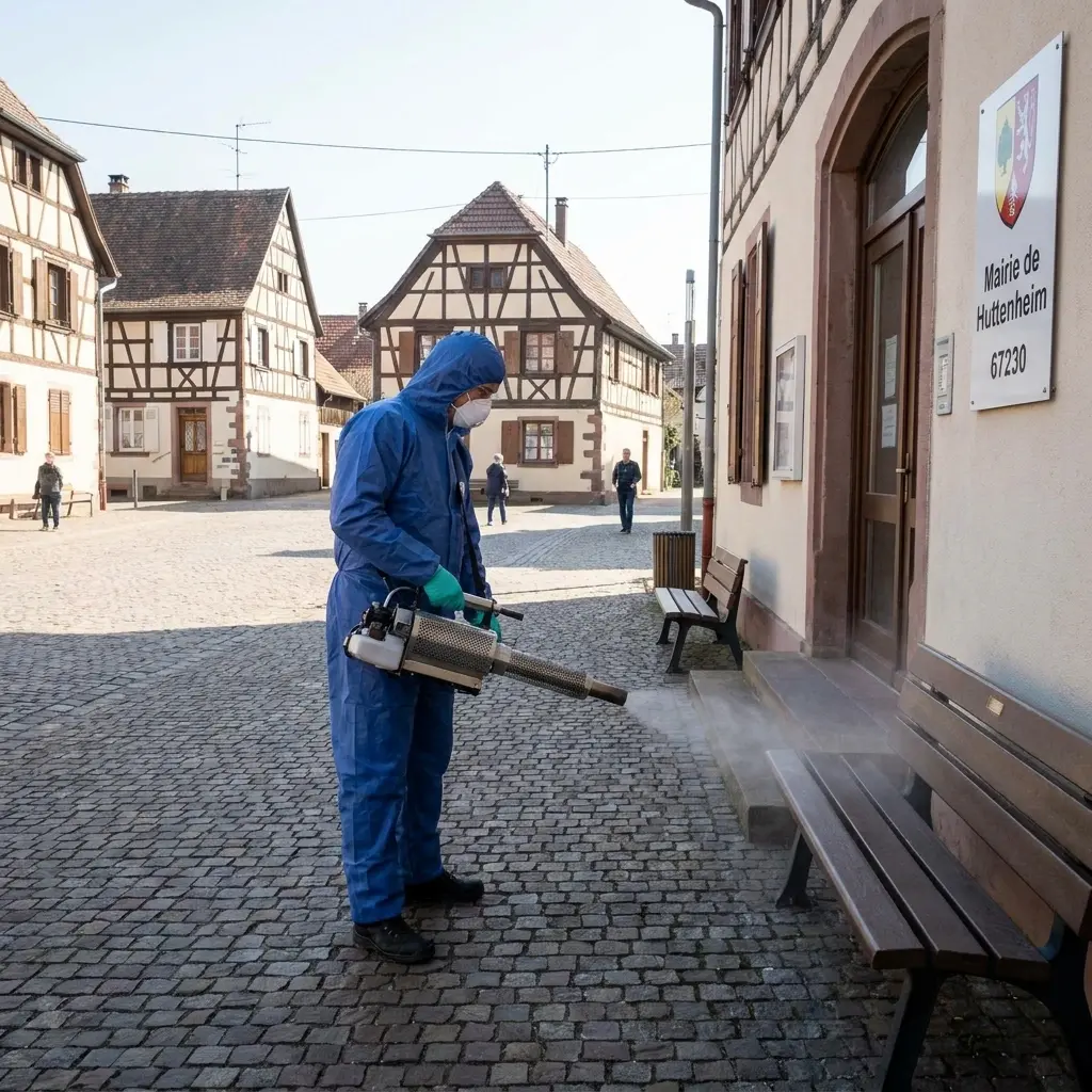 Comment se déroule l'intervention à Huttenheim ?