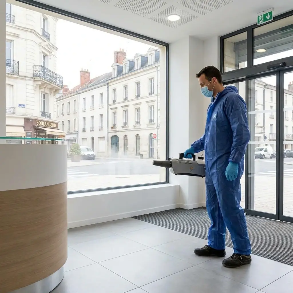 Comment nous désinfectons votre espace à Lingolsheim