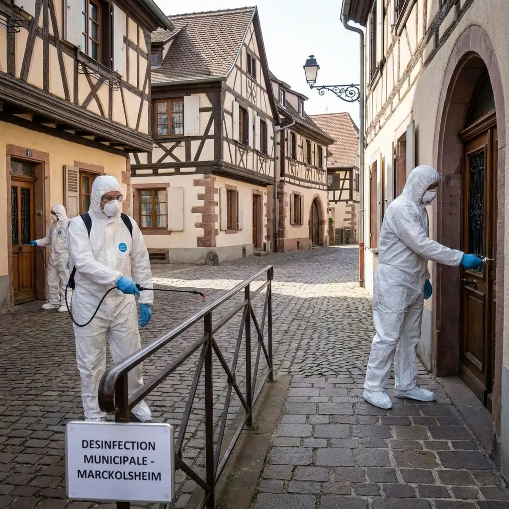 Pourquoi nous choisir pour votre désinfection à Marckolsheim