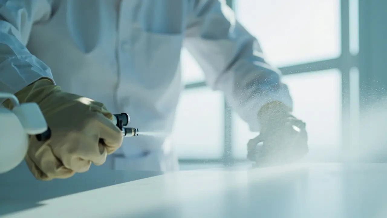 Comment se déroule la désinfection à Dettwiller ?