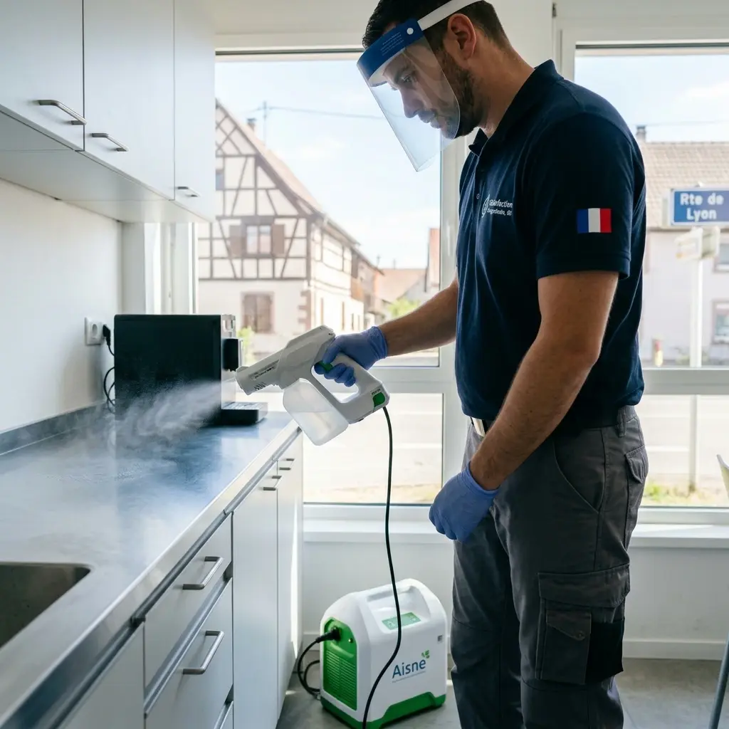 Besoin d'une désinfection rapide à Kingersheim ?